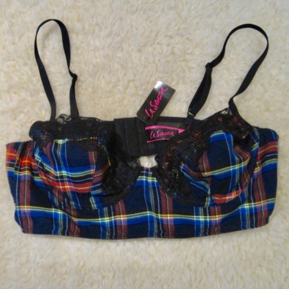 La SENZA Other - LA SENZA Plaid Long Bra